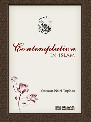 cover image of Contemplation In Islam